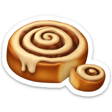 cinnamon roll sticker