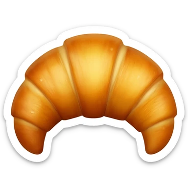 Croissant sticker