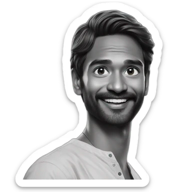 Dhanush Tamil actor sticker