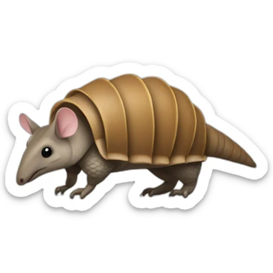 Armadillo sticker