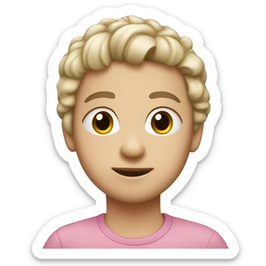 five white family members sticker