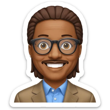 Stevie Wonder sticker