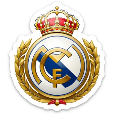 Escudo del Real Madrid sticker