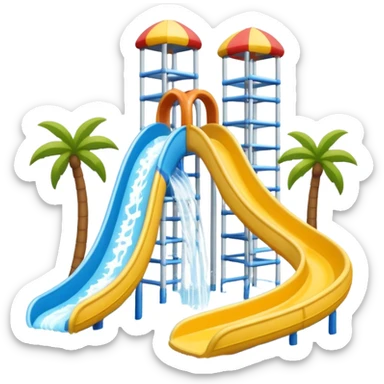 Water park  sticker