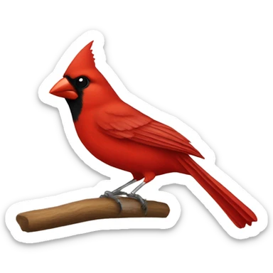 Cardinal sticker