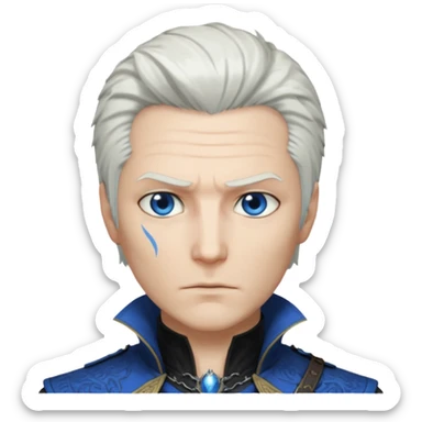 Vergil from DMC5 sticker