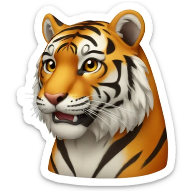 tiger sticker