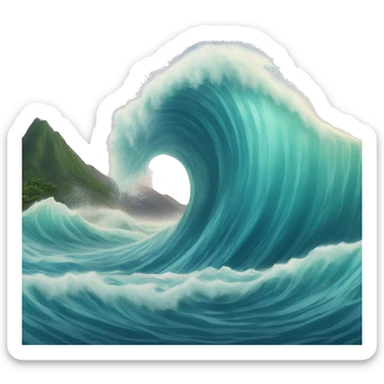 tsunami sticker