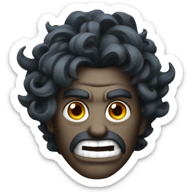 Hades, lord of the underworld.  sticker