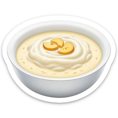 Bowl of grits  sticker