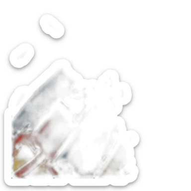 flag emoji with a blue Scandinavian cross with a red outline on a yellow background Ingermanland sticker