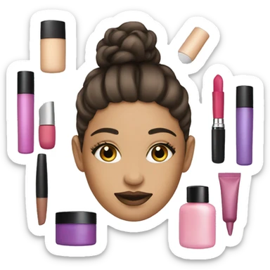 Make up products sticker