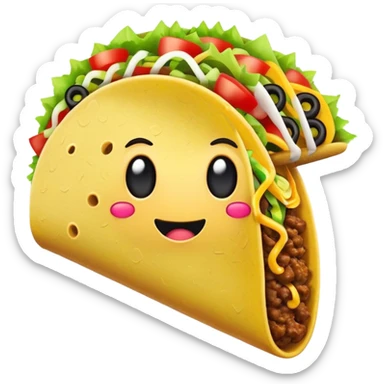 Taco with an Xbox sticker