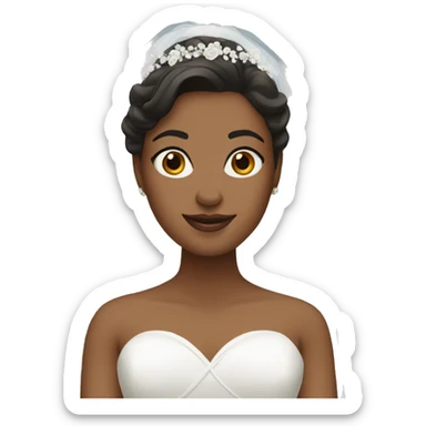 bride sticker