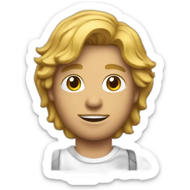 Un roquero con camiseta de Canadá sticker