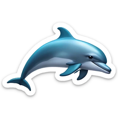 dolphin sticker