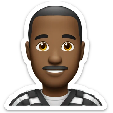 American prisonner sticker