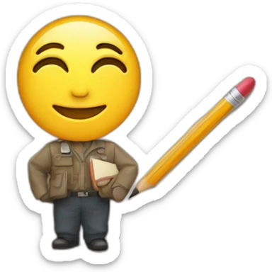 Evidencia recivida en cuaderno sticker