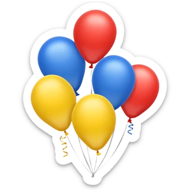 BALLOONS 3  sticker