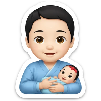 japanese baby sticker