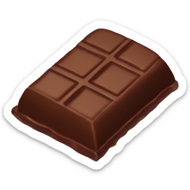 Chocolate bar  sticker