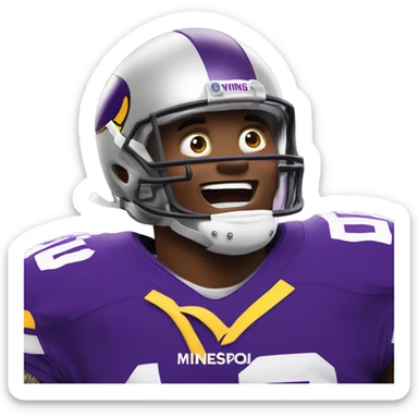 Minnesota Vikings winning superbowl  sticker