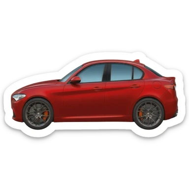 alfa romeo giulia sticker
