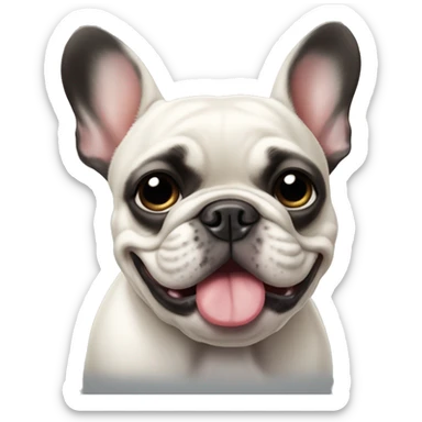 A French bulldog that is very stinky sticker