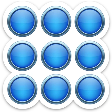 blue coins credit pack sticker