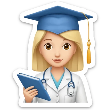 Bachelors degree in nursing sticker