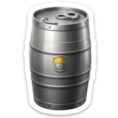 beer keg sticker