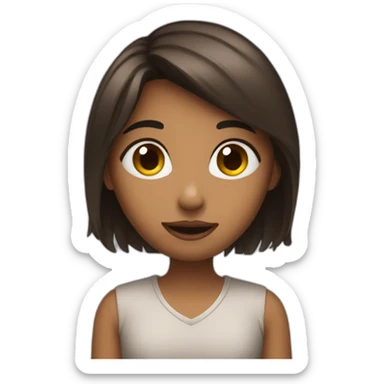 girl infatuated with someone sticker