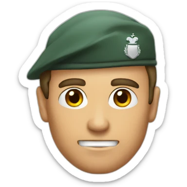 arnold head command sticker