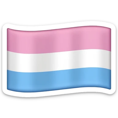 transgender flag sticker