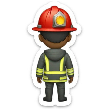 forest-fireman-back sticker