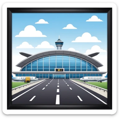 IGI Airport sticker