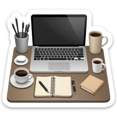 Work aesthetic  sticker