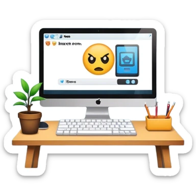 Indie Hacker room sticker