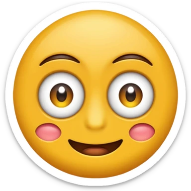 Un emoji estresado sticker