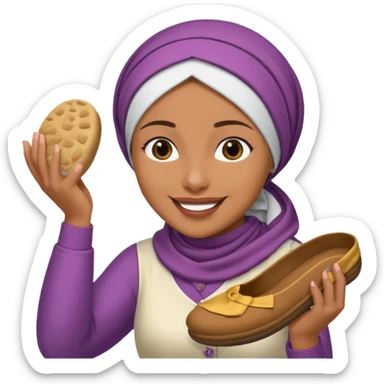 Terlik atan anne sticker