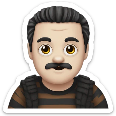 pugsley addams sticker