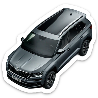 Skoda Kodiaq Sportline (New Model) in Graphite Grey Metallic  sticker