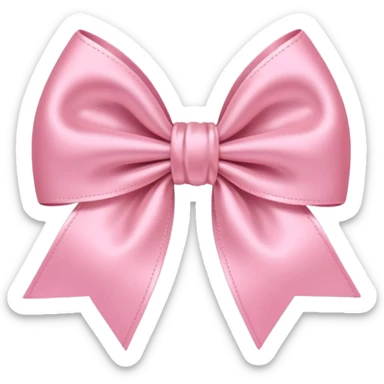 Laço rosa coquete sticker