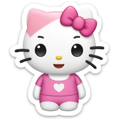 Hello kitty sticker