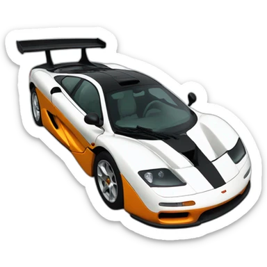 Mclaren f1 papaya sticker