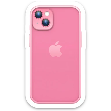 IPhone 17 pro Max pink sticker