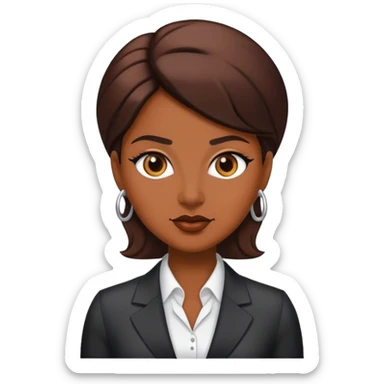 boss lady sticker