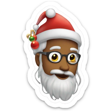 Make a Christmas aesthetic sticker sticker