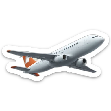 Avion fonce vers une tour sticker