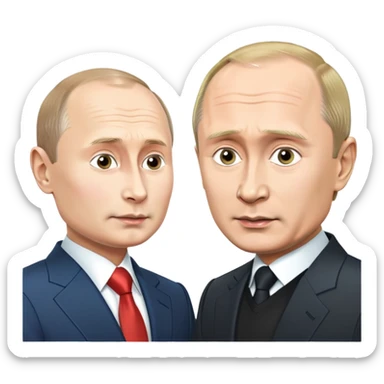 Putin said a factoid to Zelensky sticker